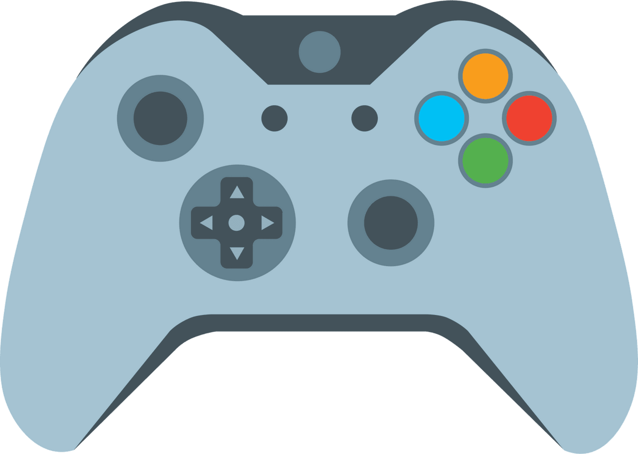 Video game controller xbox vector clipart images 2