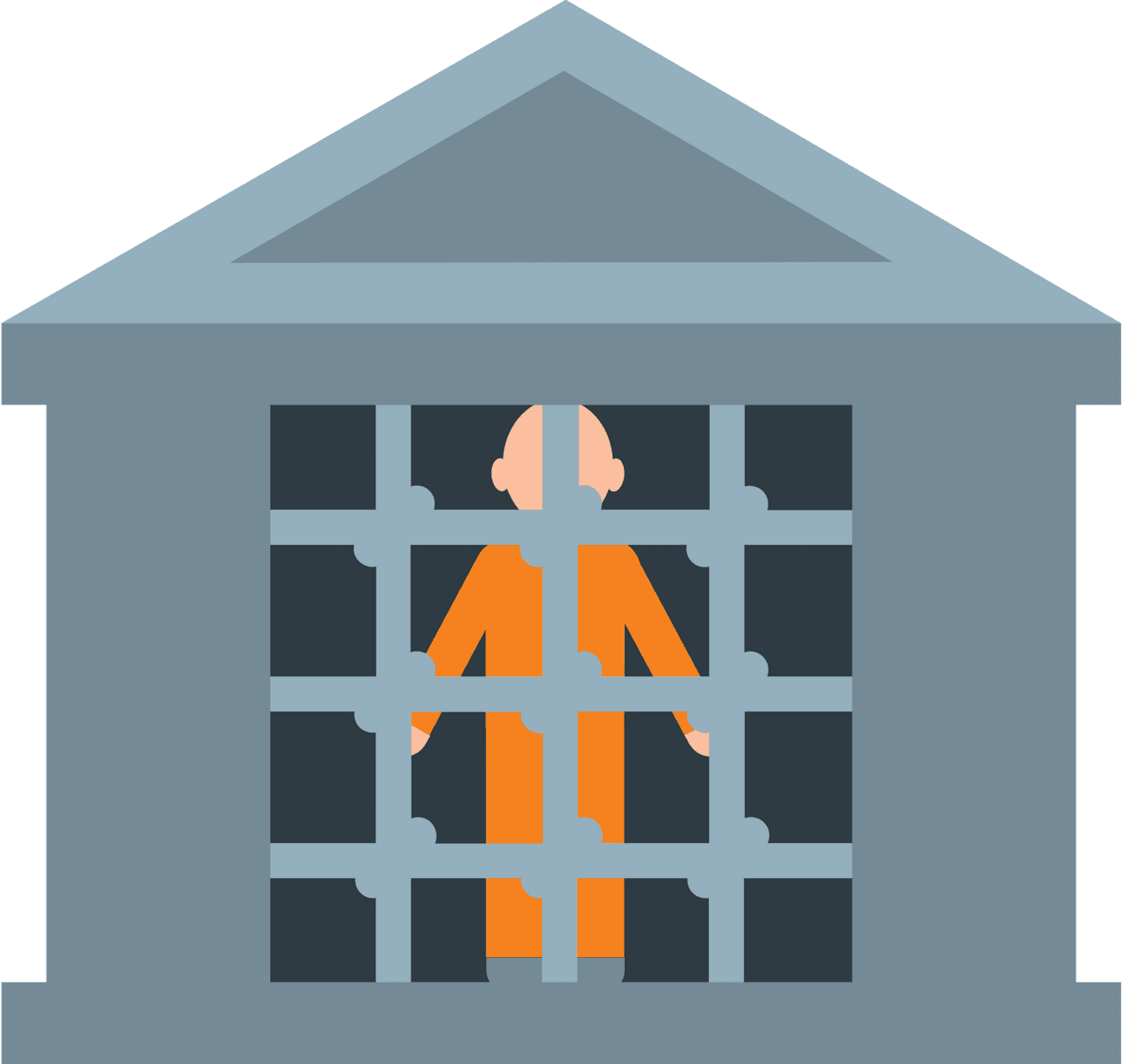 Jail prison vector clipart images 4