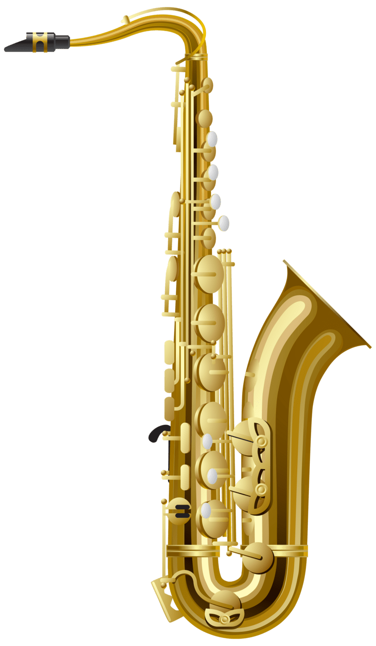 Gold saxophone clipart best photo