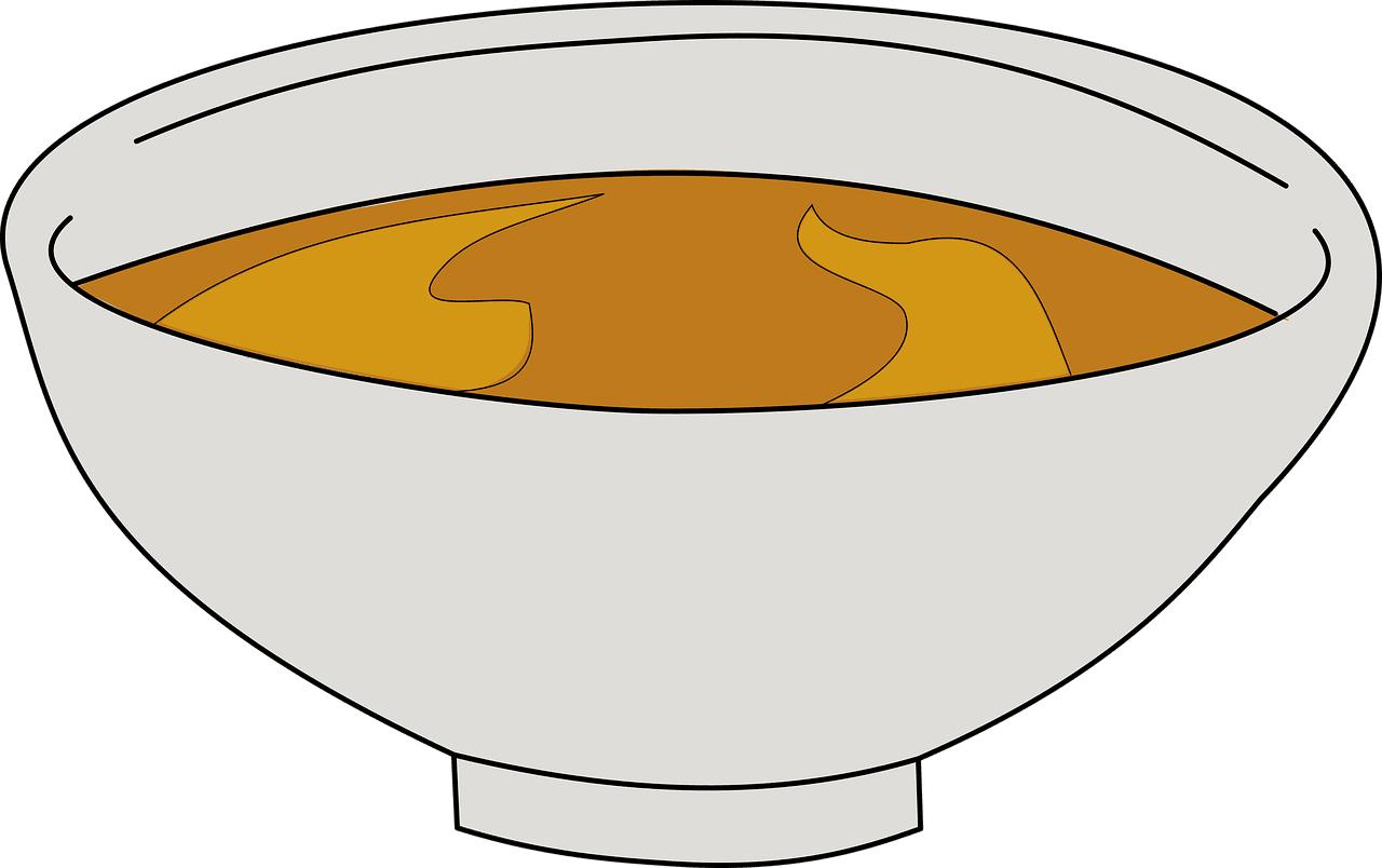 Bowl soup food image clipart