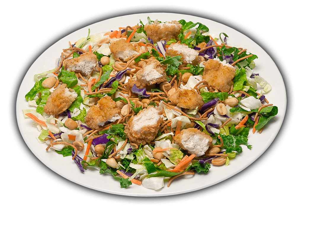Oriental chicken salad spangles inc clipart image