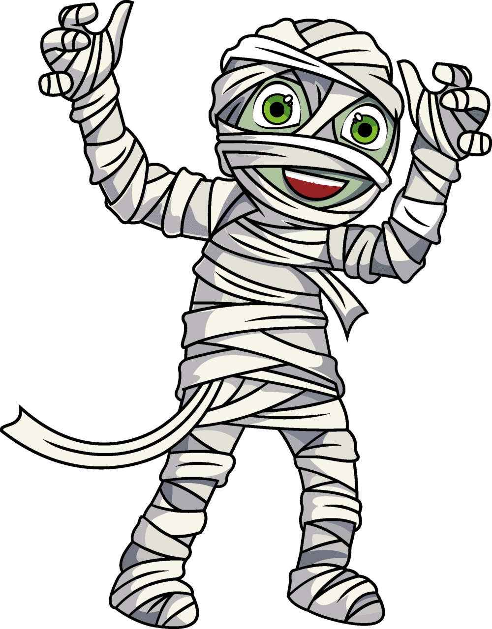 Mummy vector clipart images