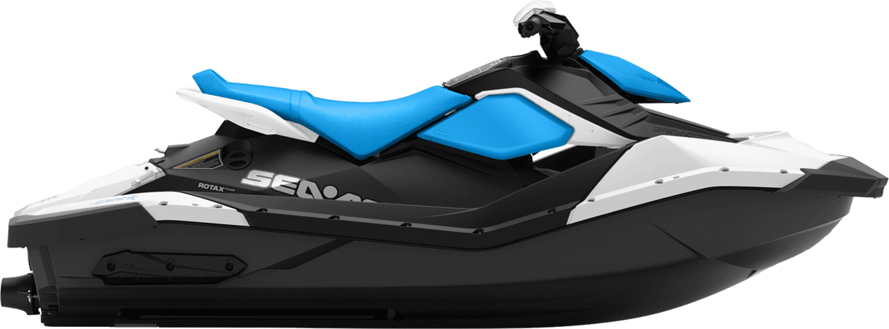 Blue jet ski clipart free