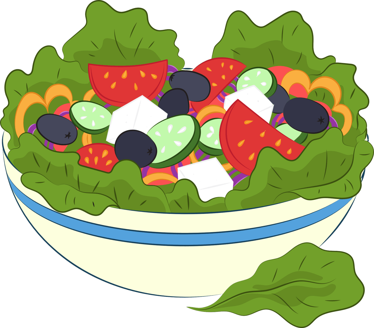 Salad clipart images
