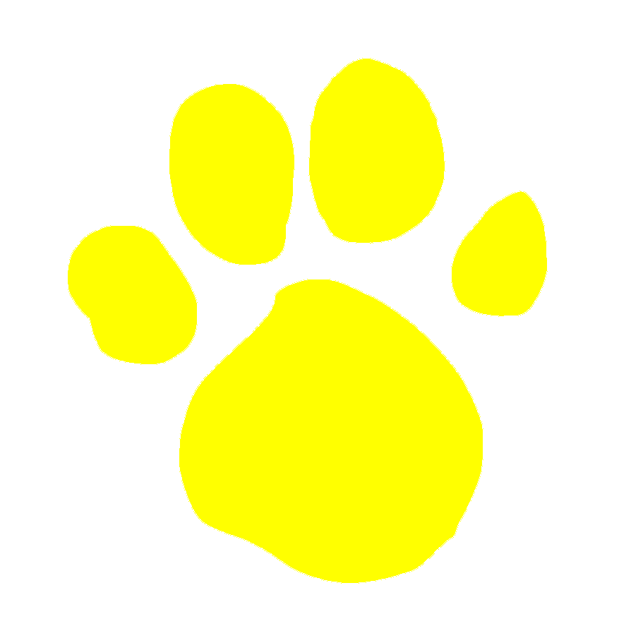 Paw pin page clipart free