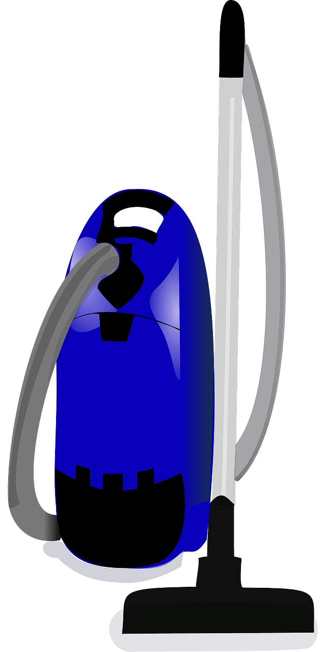 Vacuum cleaner household vector graphic clipart