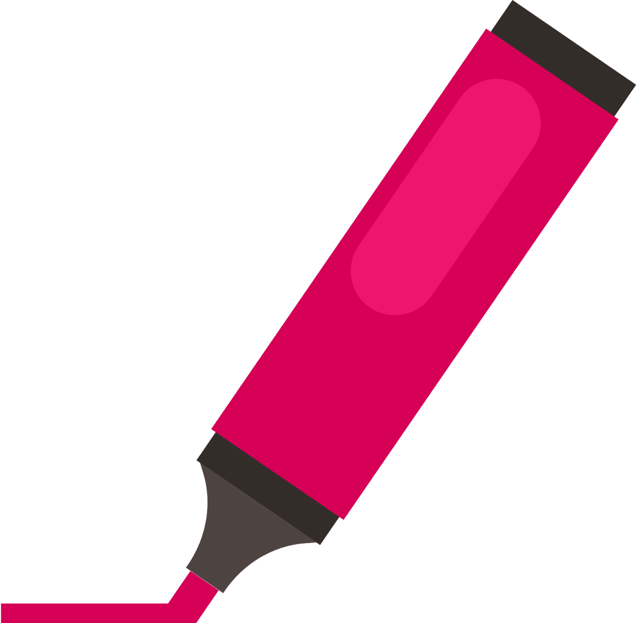 Marker red vector clipart images