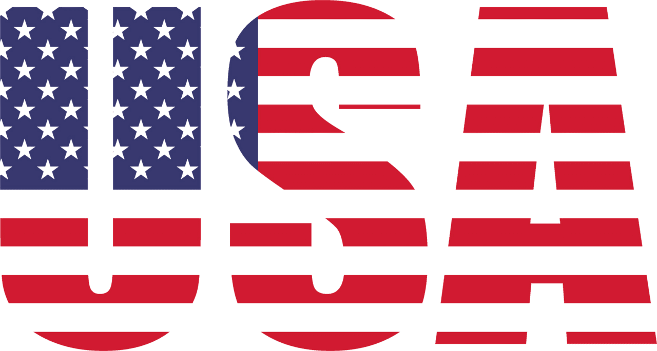 Usa flag vector clipart images