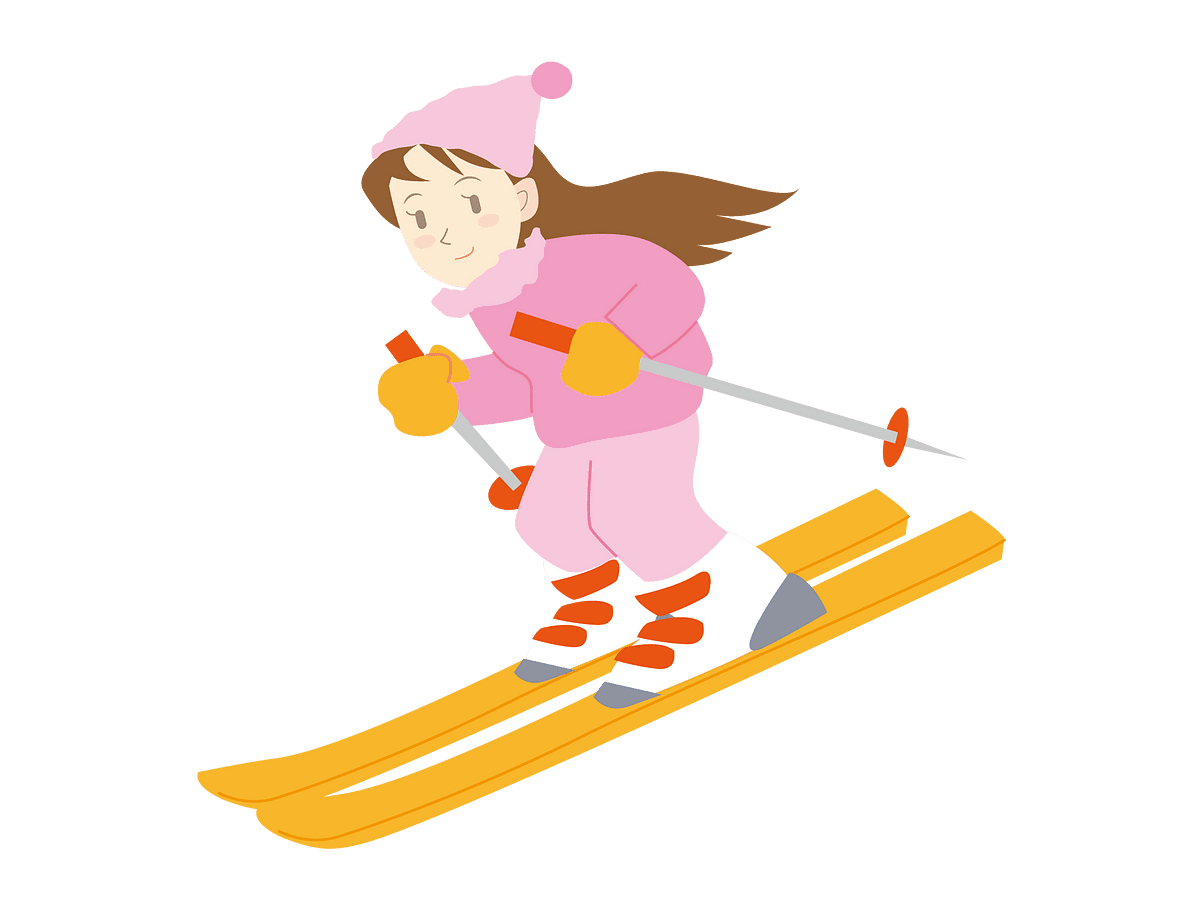 Urban legend ski resort spooky friends clipart free