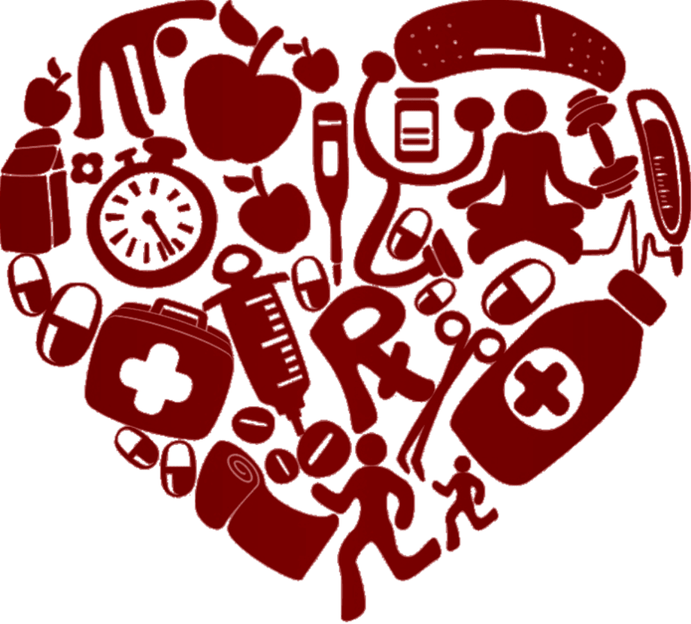 Health pin page clipart free