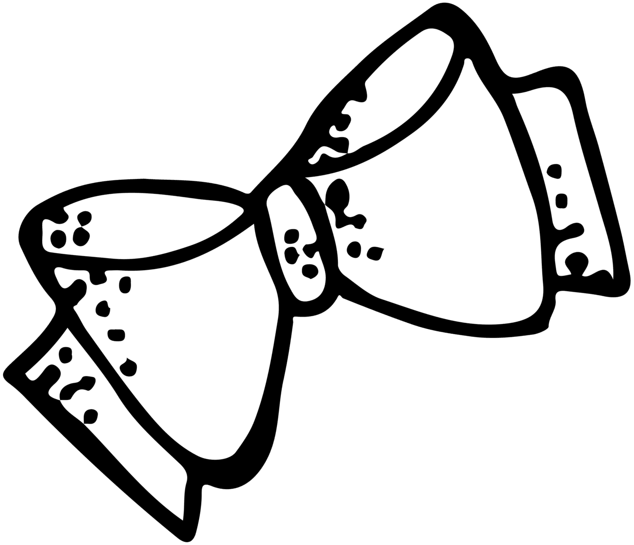 Tie pin page clipart vector