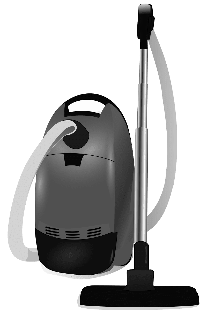 Gray vacuum cleaner clipart clip art
