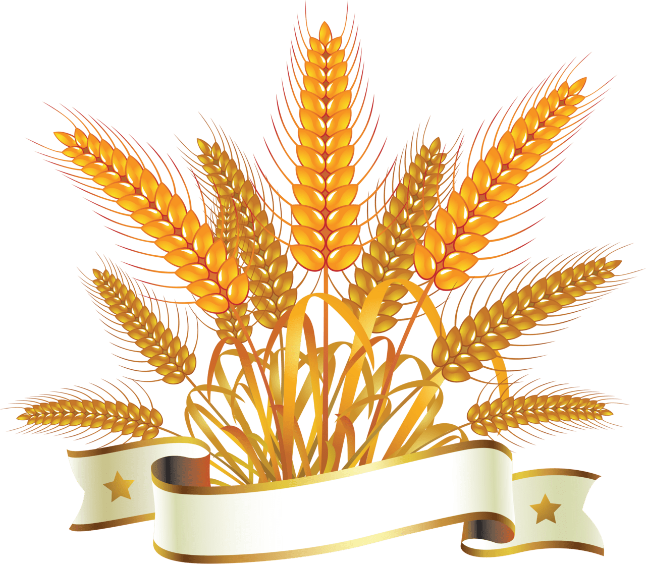 Wheat clipart logo