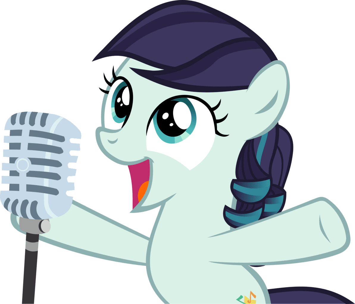 Singer vector open mic singing clipart large size image