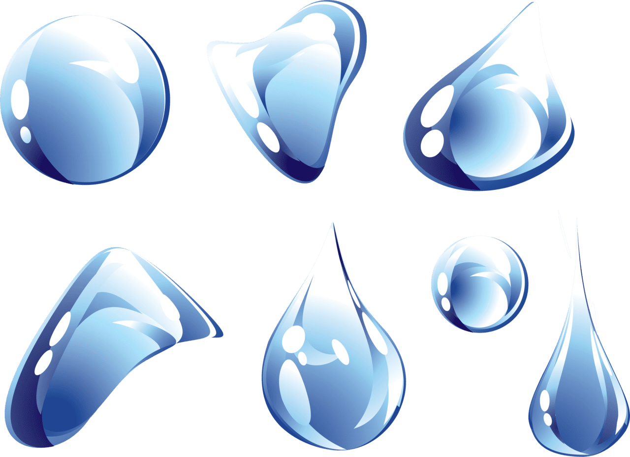 Water drop clipart image 2