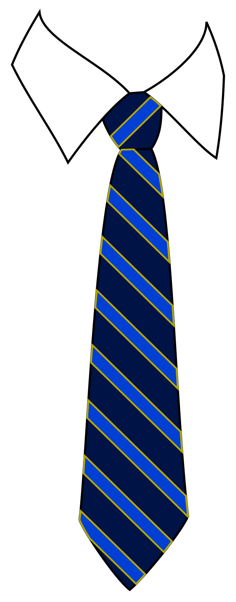 Old worthian neck tie clipart free