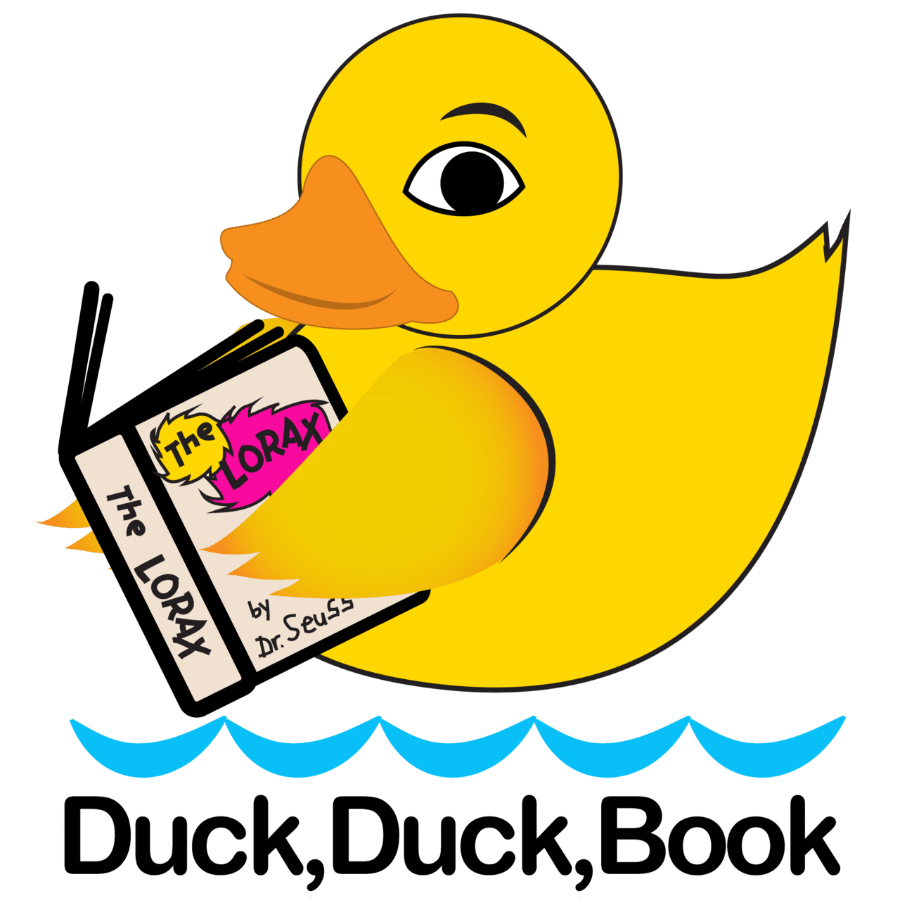 Rubber duck pin page clipart photo