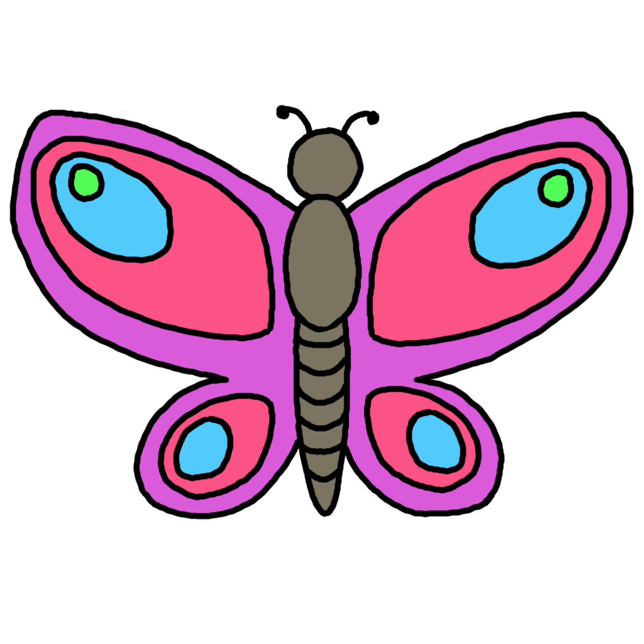 Insect butterfly clipart best logo