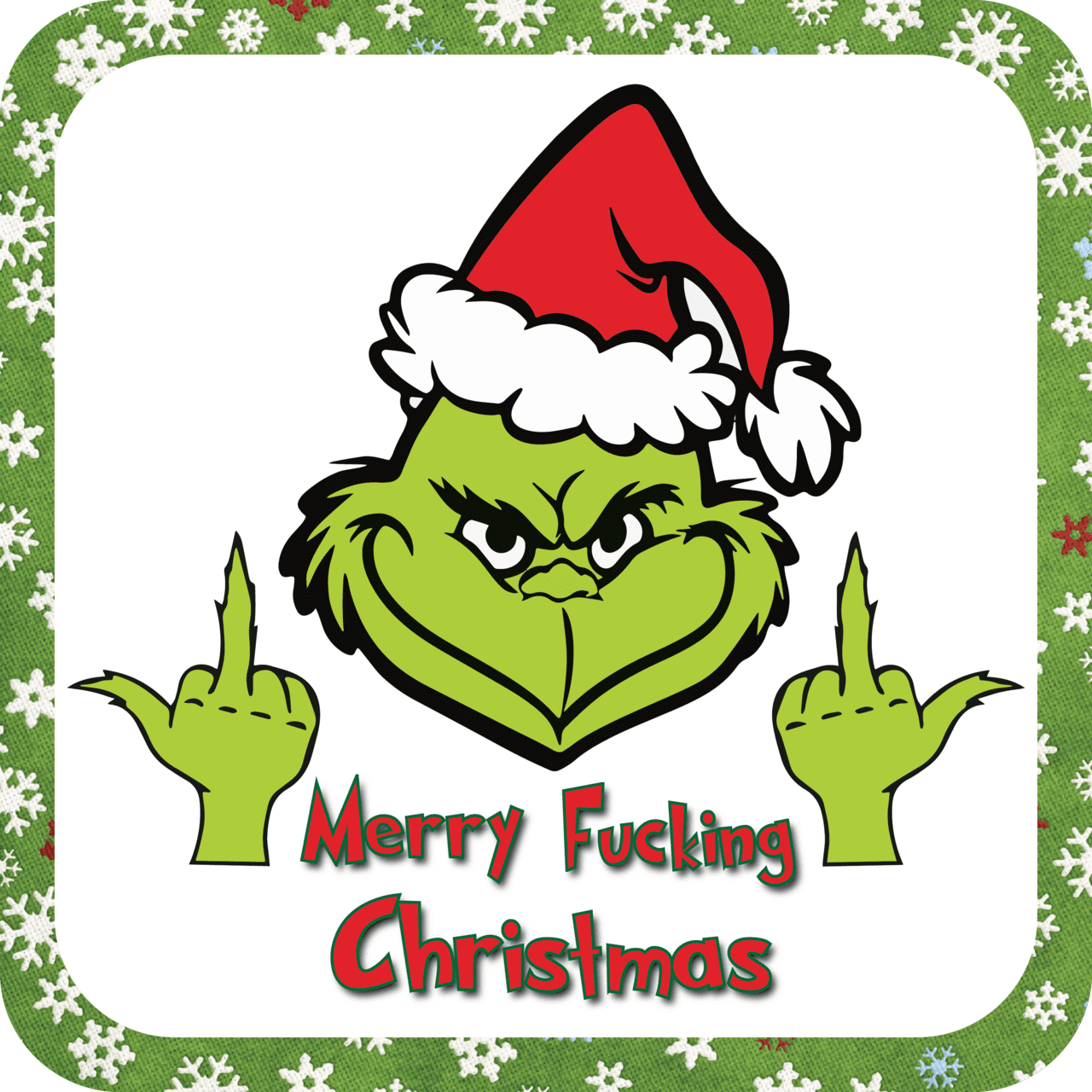 Middle finger getting festive adobeillustrator clipart picture