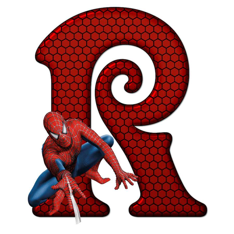 Spider man alfabeto homem aranha clipart clip art