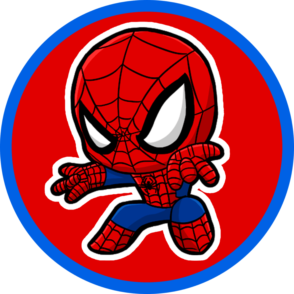 Spider man spiderman to print birthday clipart transparent