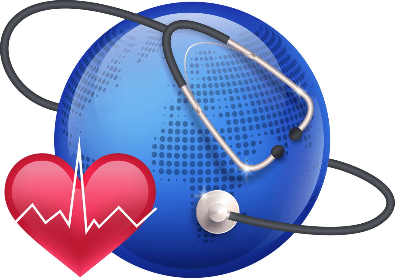 Healthcare realistic world health day surance vector clipart