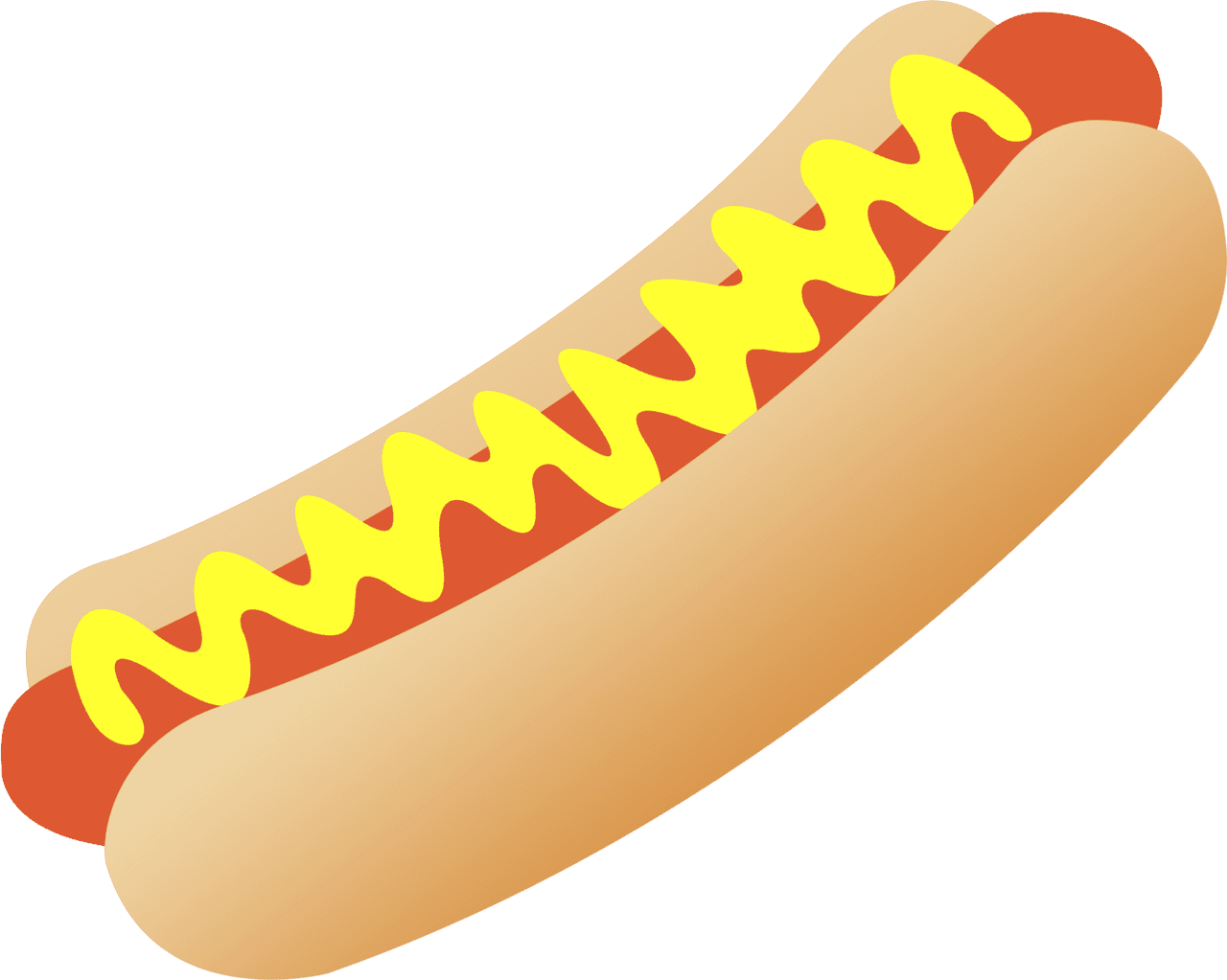 Hotdog cliparts related to hot dog vector image with no background