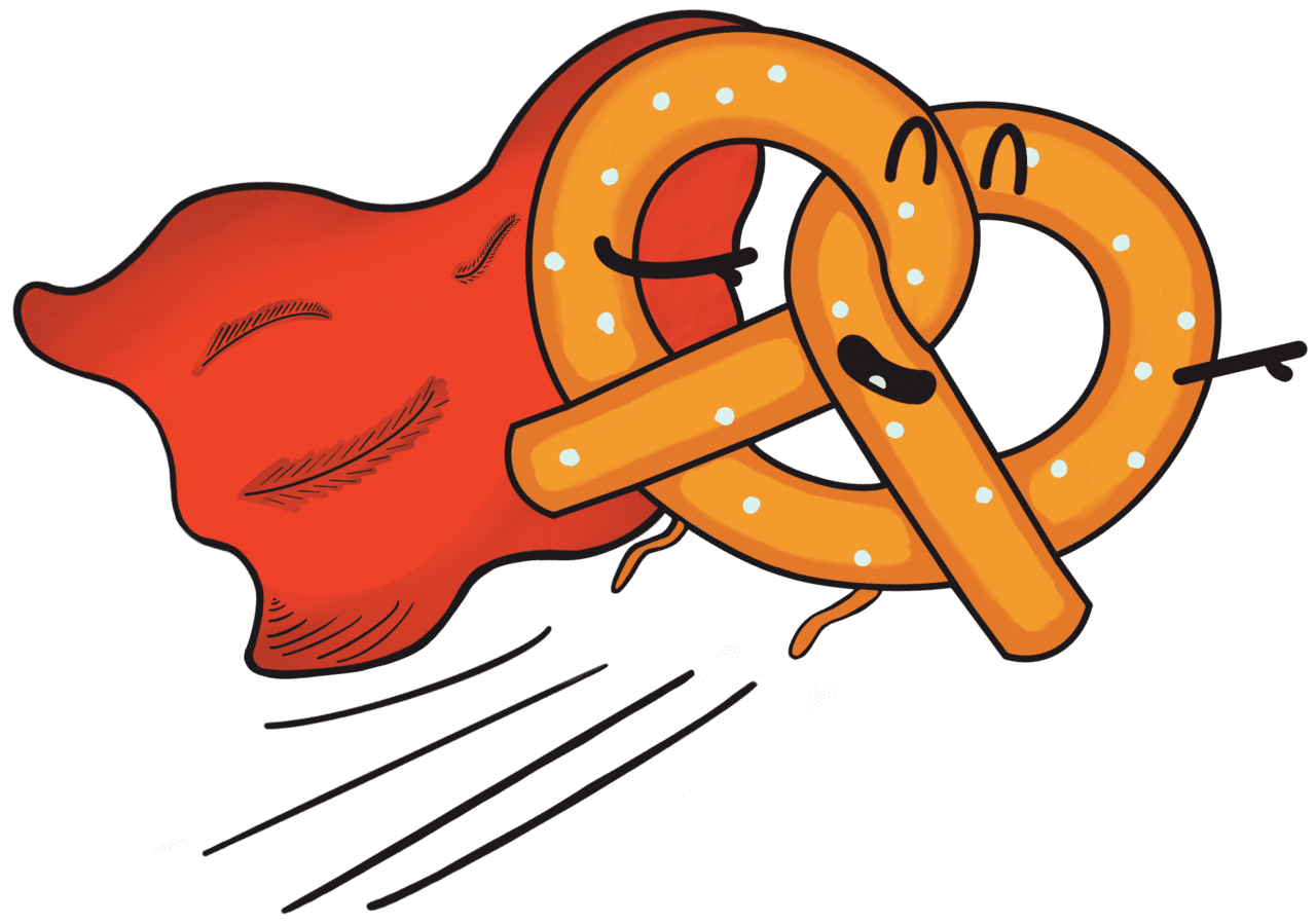 Pretzel super bretzel clipart picture