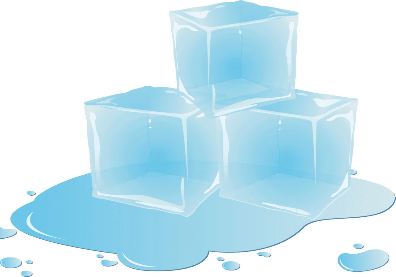 Ice cube image size clipart