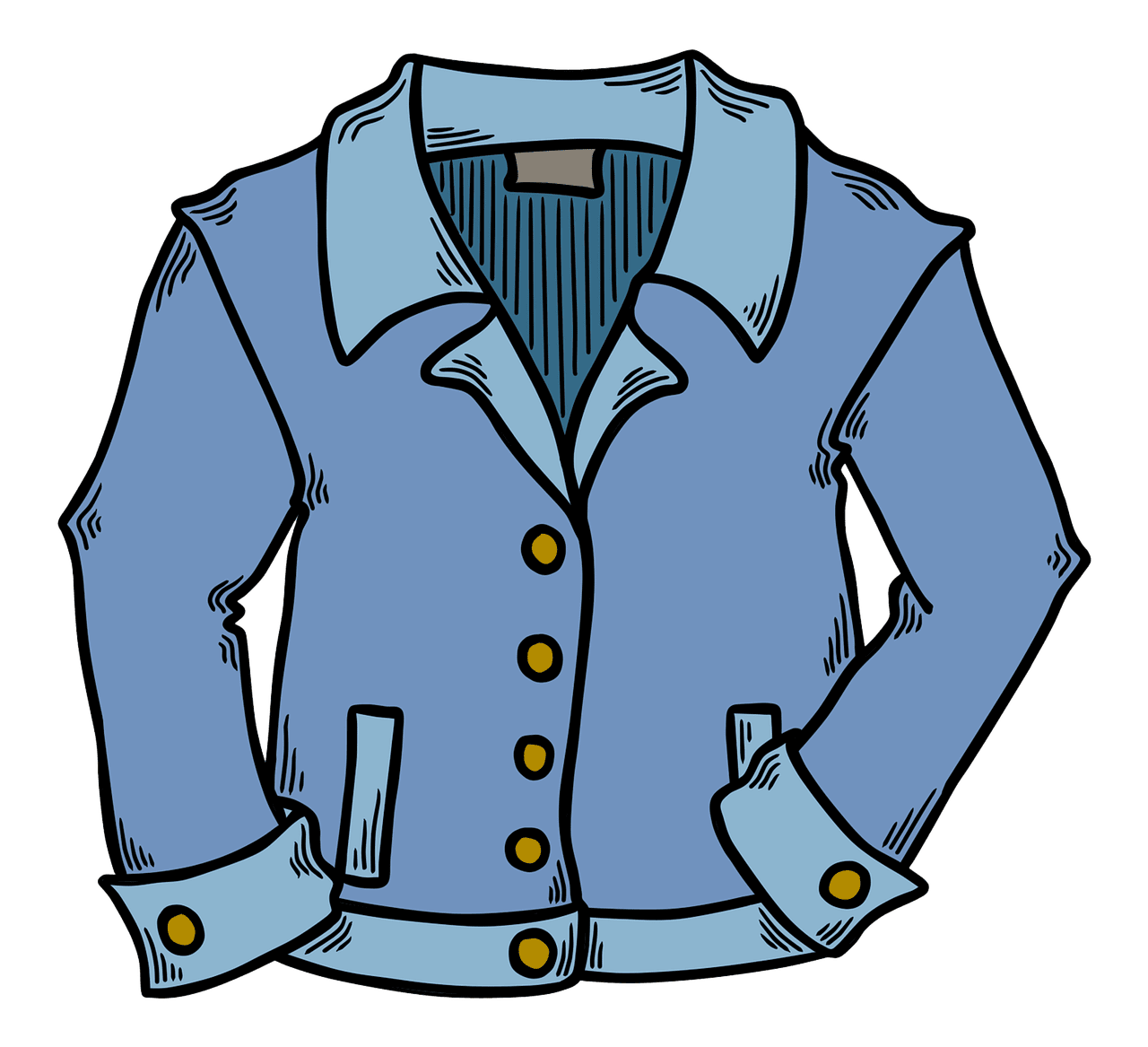 Jacket clothing dress up image clipart