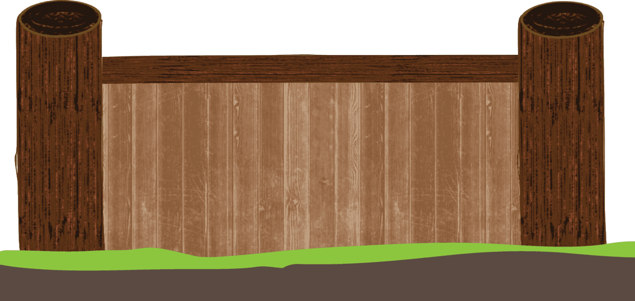 Wood wall flat surface log clipart full size image