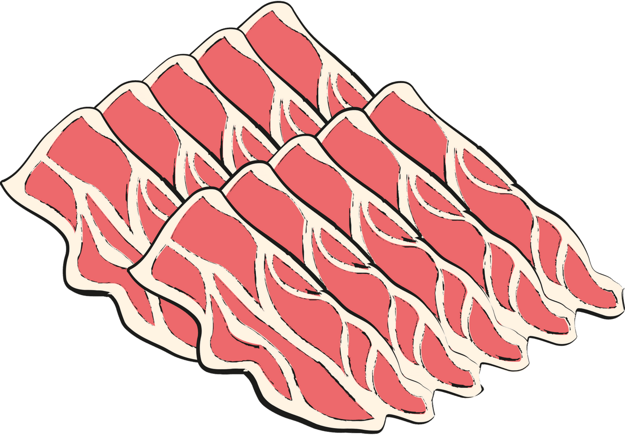 Meat vector clipart images 3