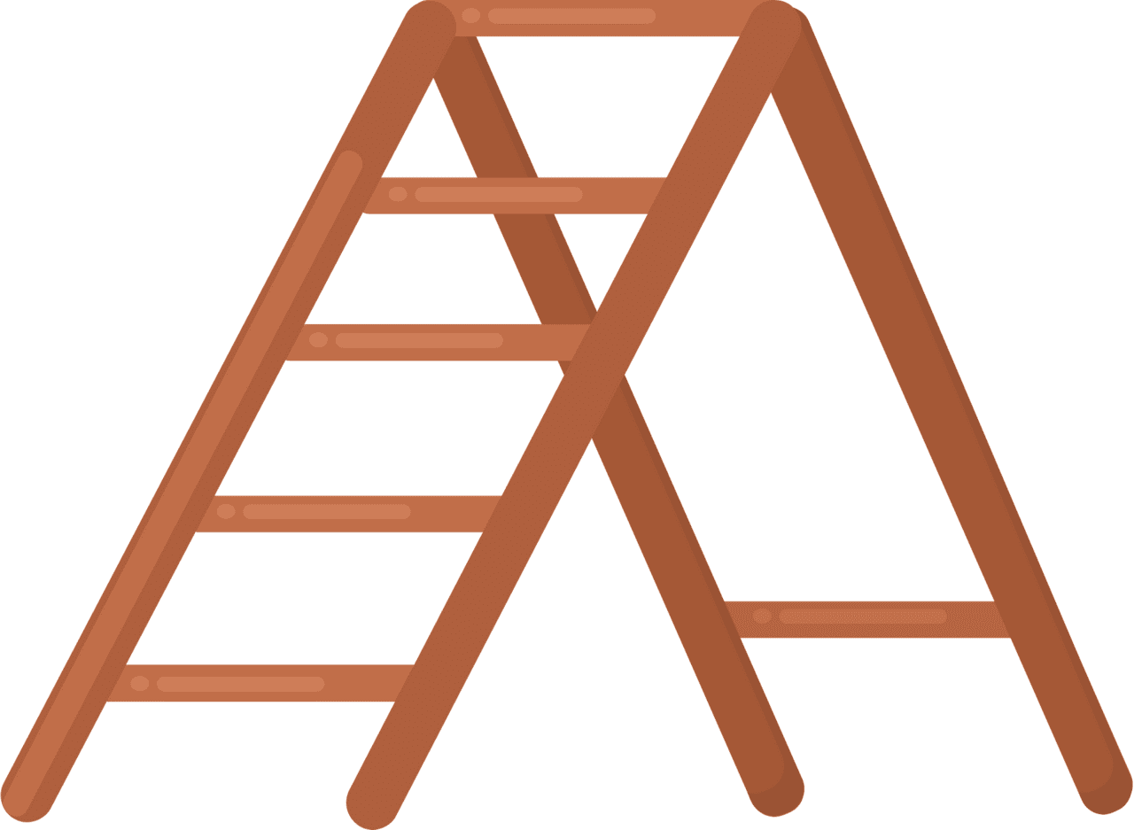 Ladder vector clipart images 4