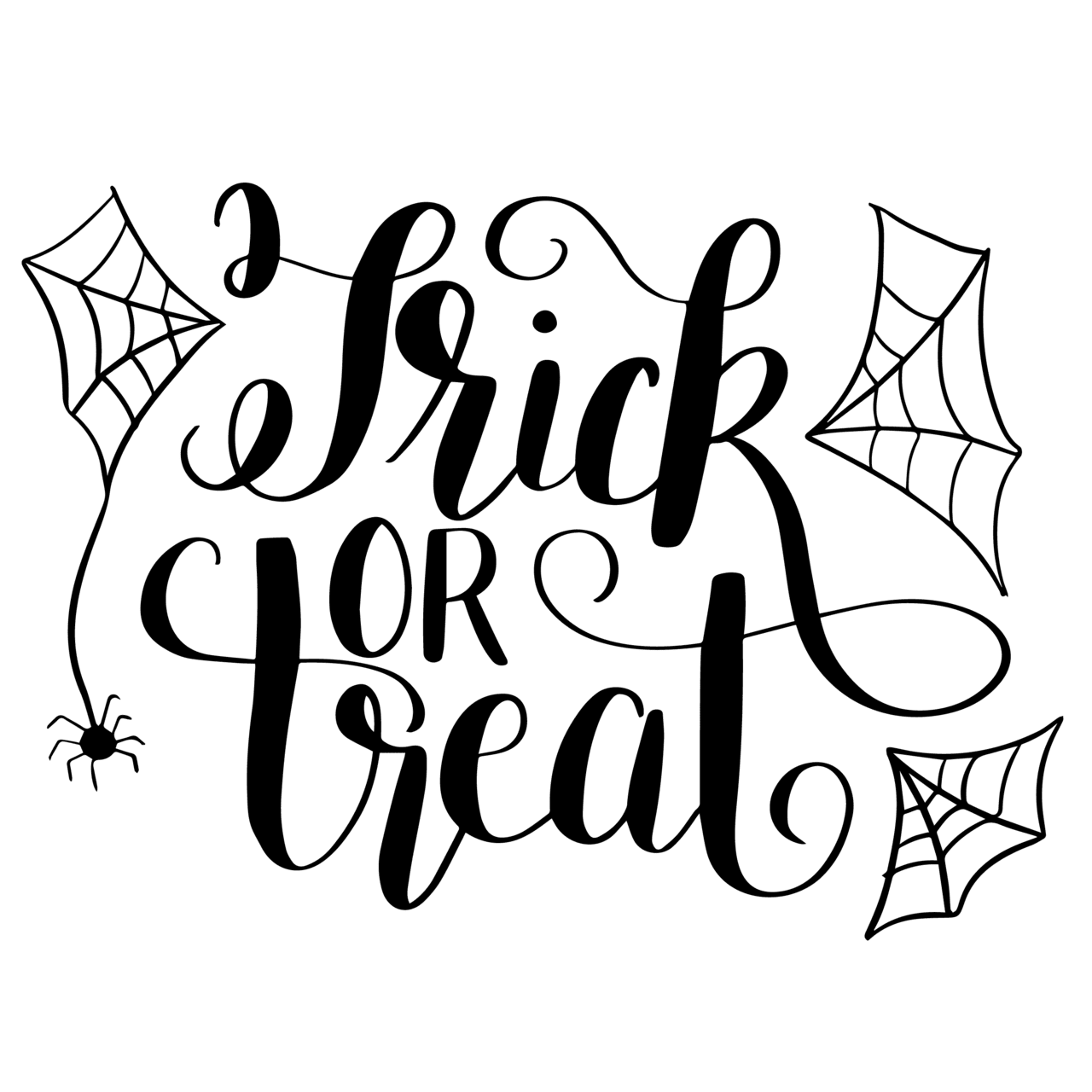 Trunk or treat pin page clipart image 2