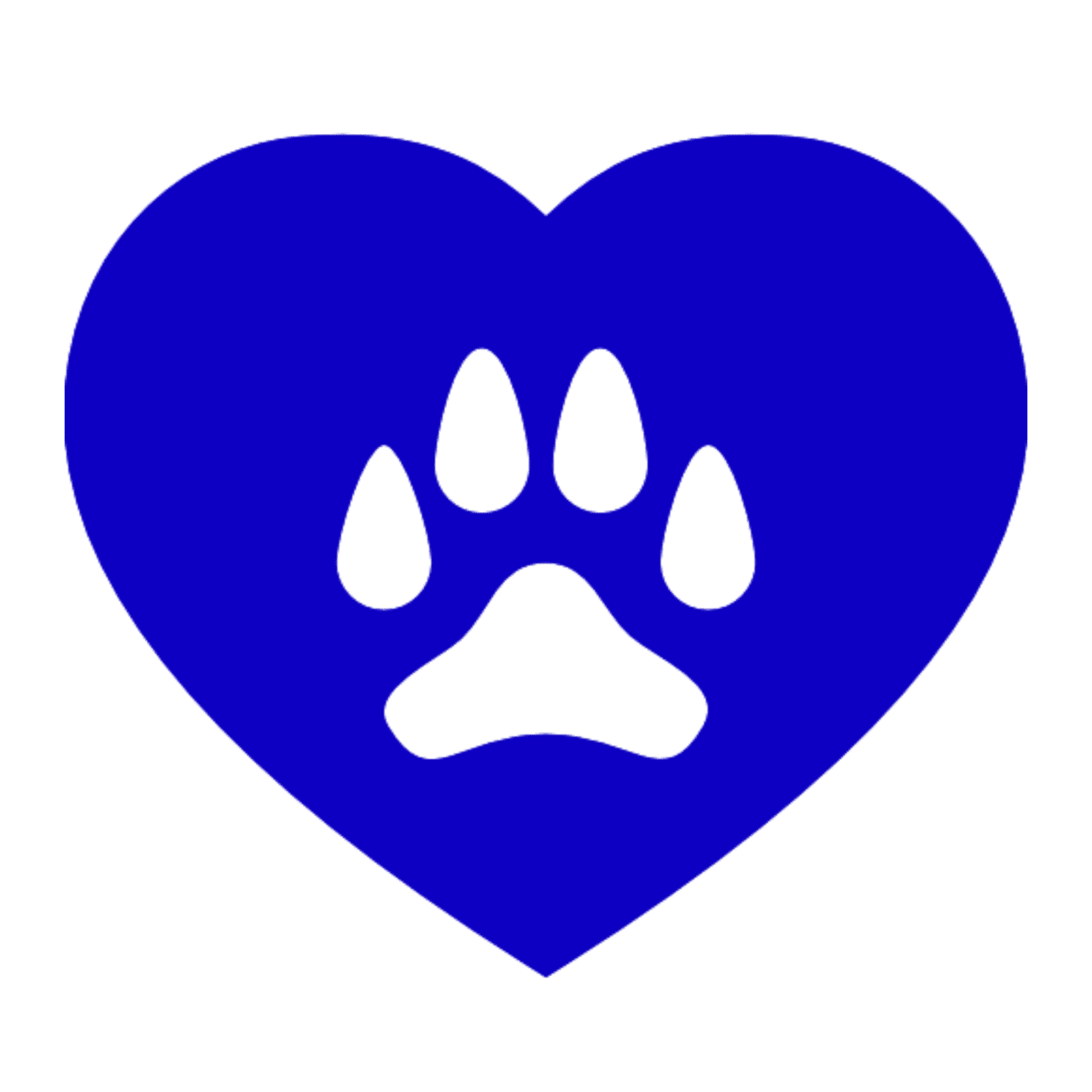 Paw pin page clipart image