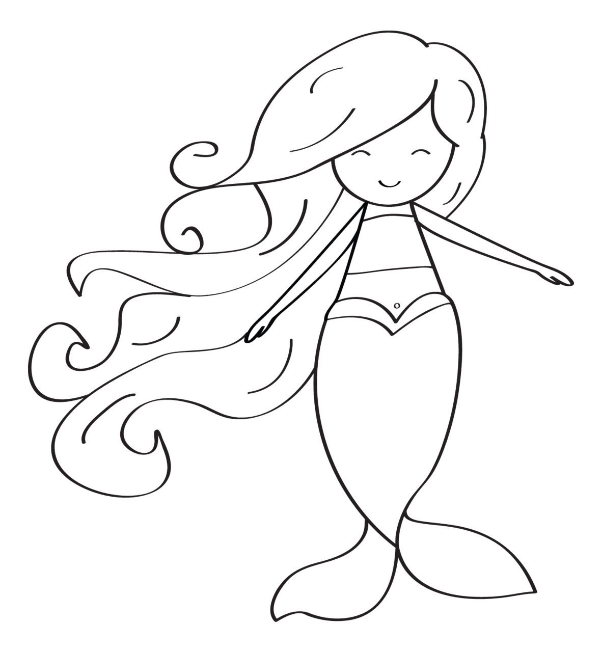 Mermaid tail lauren party and for you clipart clip art