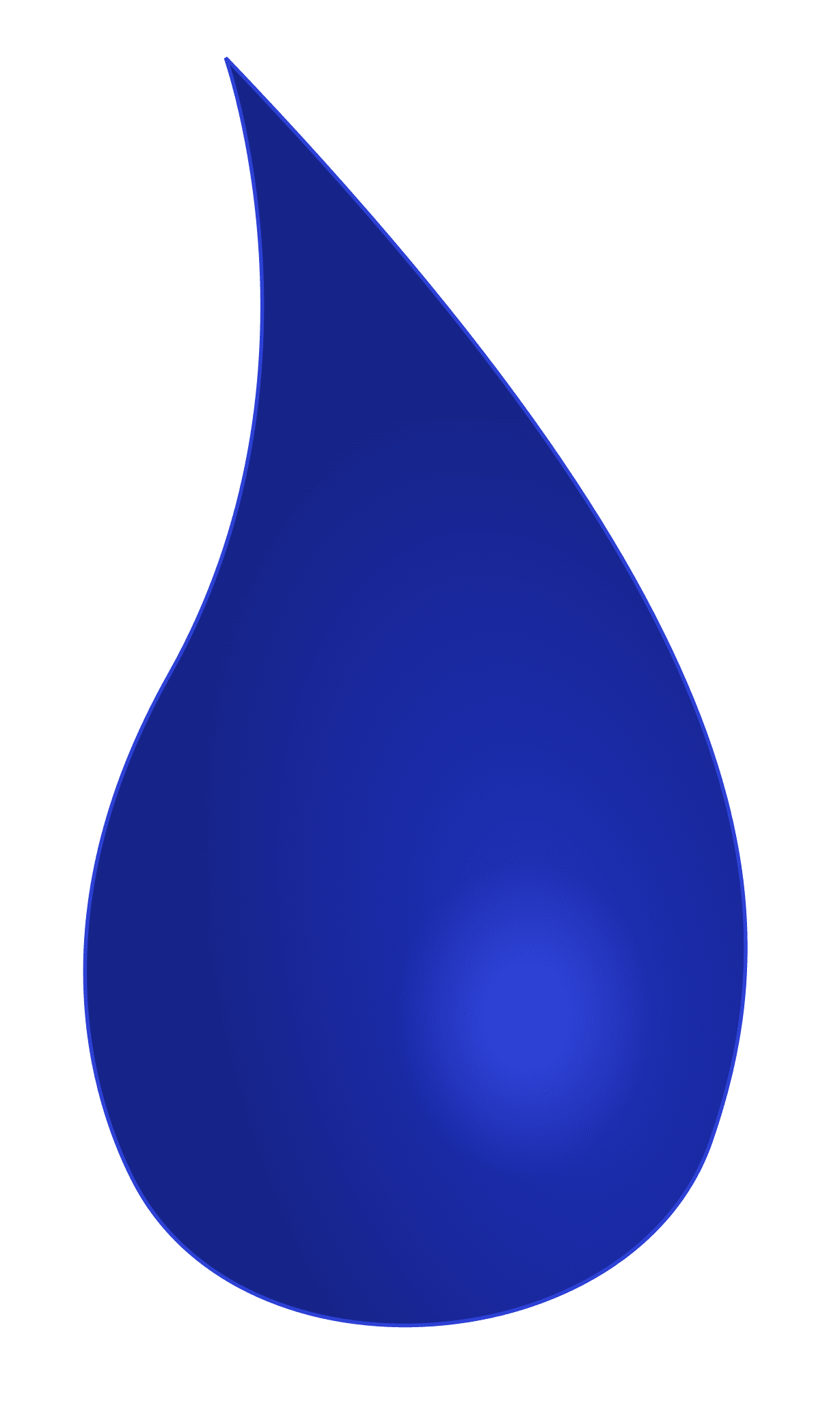 Water drop clipart logo 3