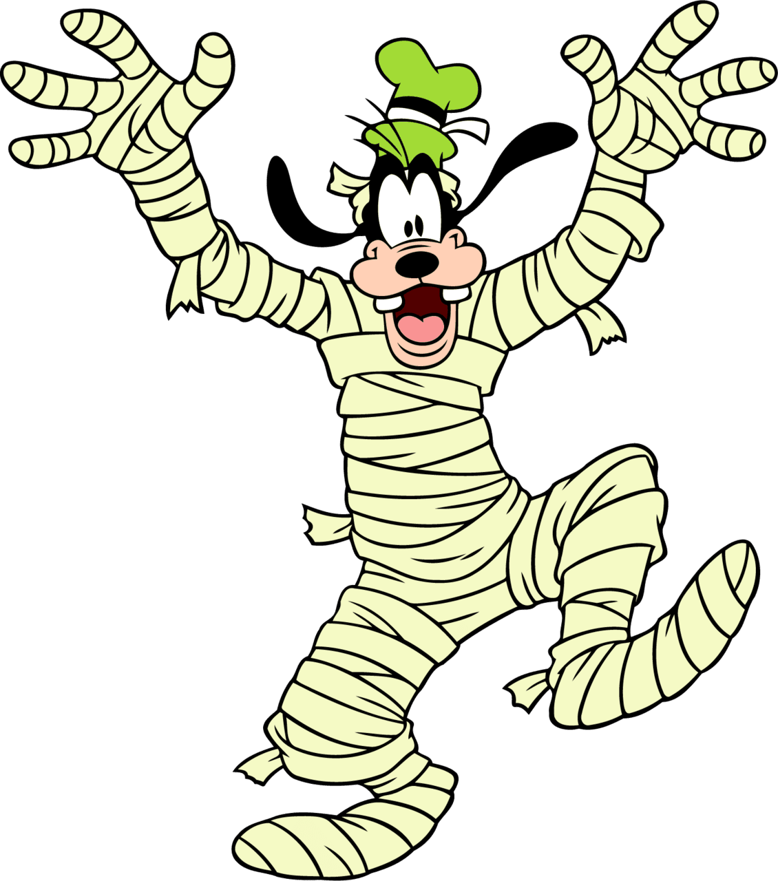 Goofy mummy hammertime custom designs clipart picture