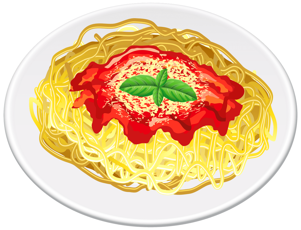 Spaghetti clipart pasta artwork noodle graphics free