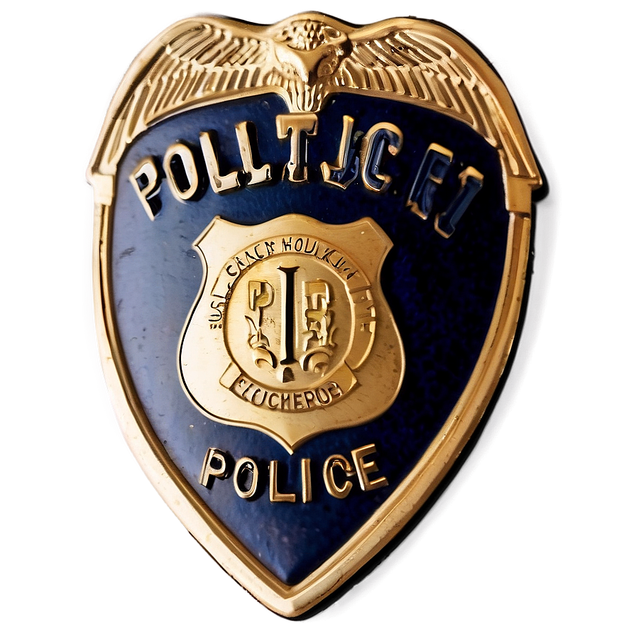 Police badge sketch clipart photo