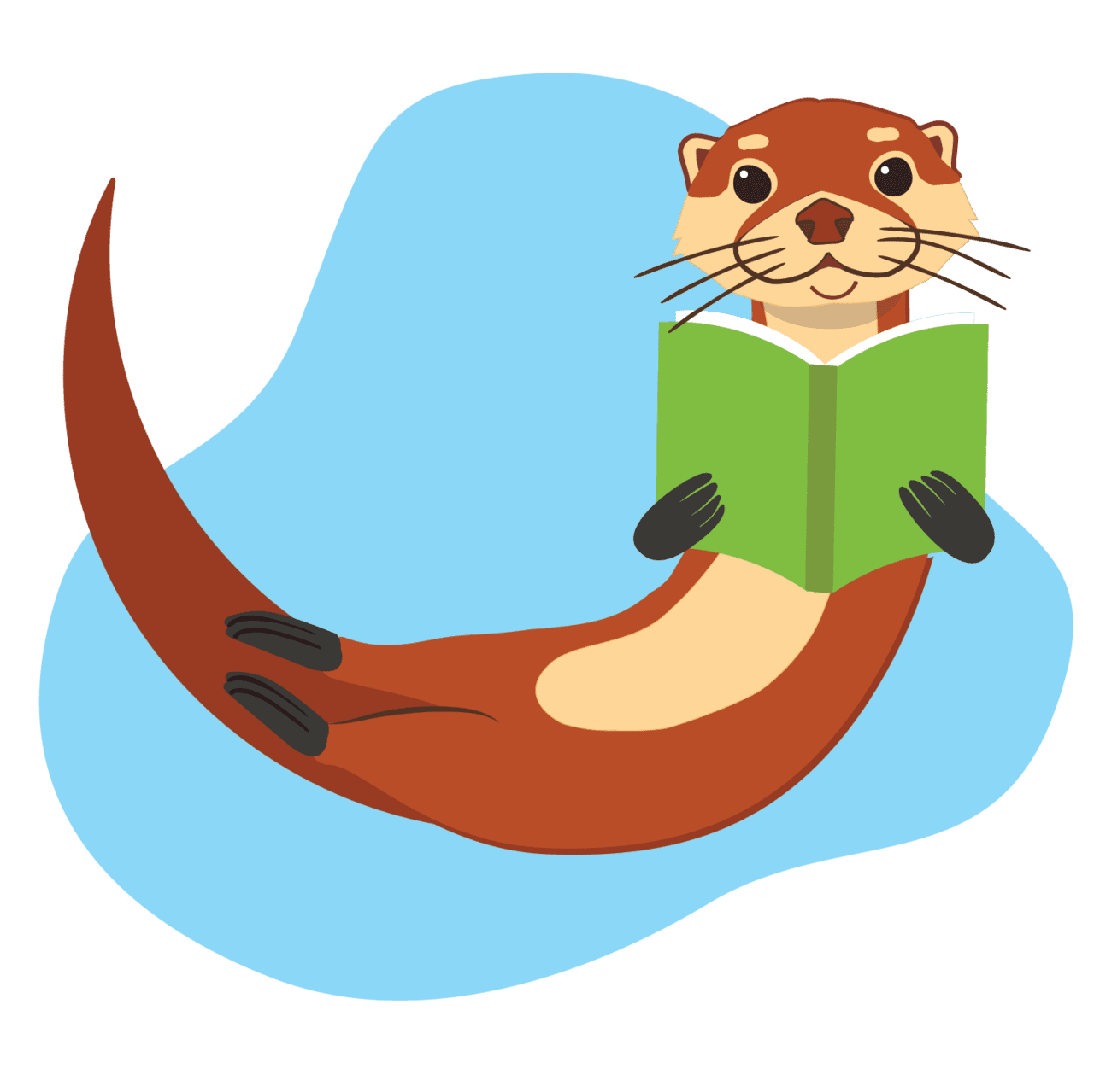 Otter introducing otto sonoma county library clipart background