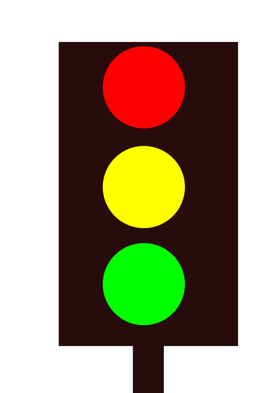 Stoplight clipart image traffic light id