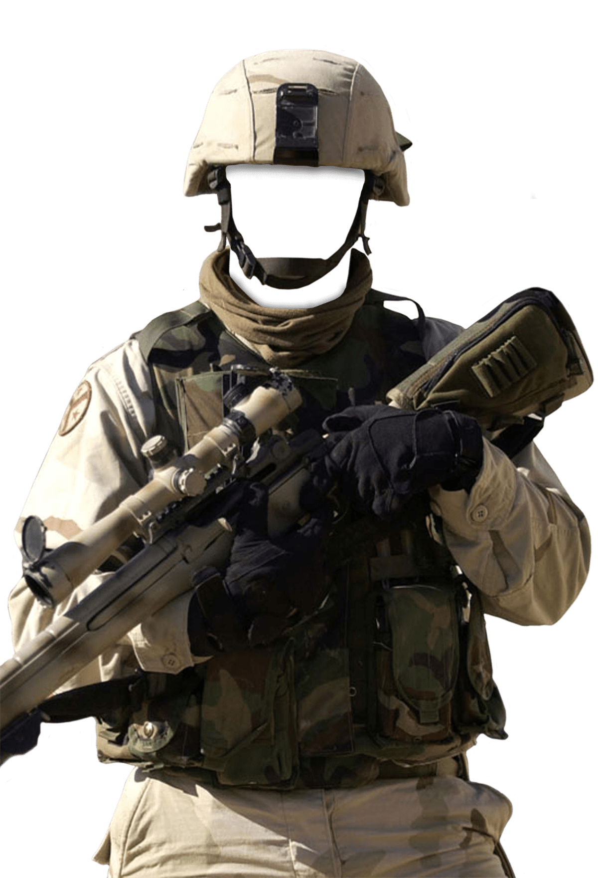 Soldier clipart image