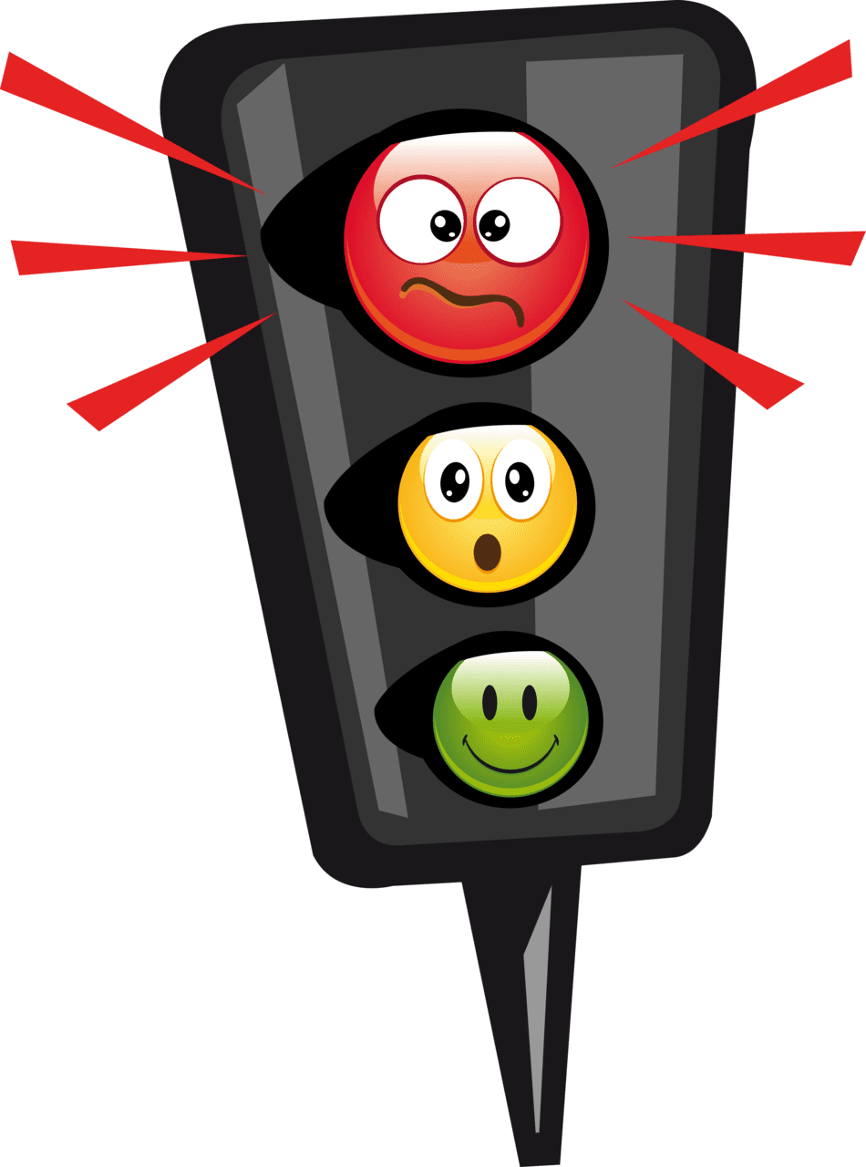 Stoplight pin page clipart transparent