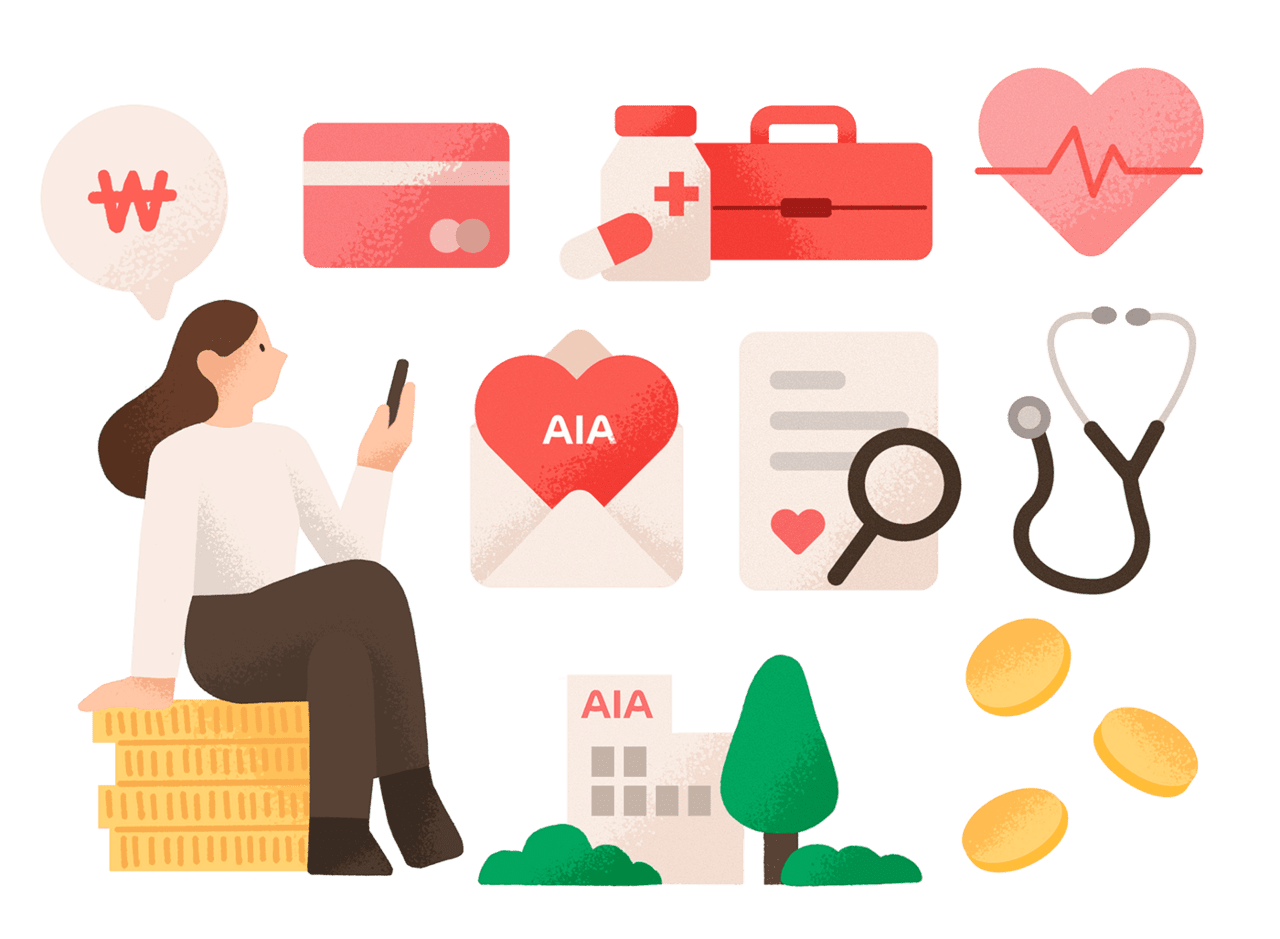 Health aia digital diary sticker joo kim clipart picture