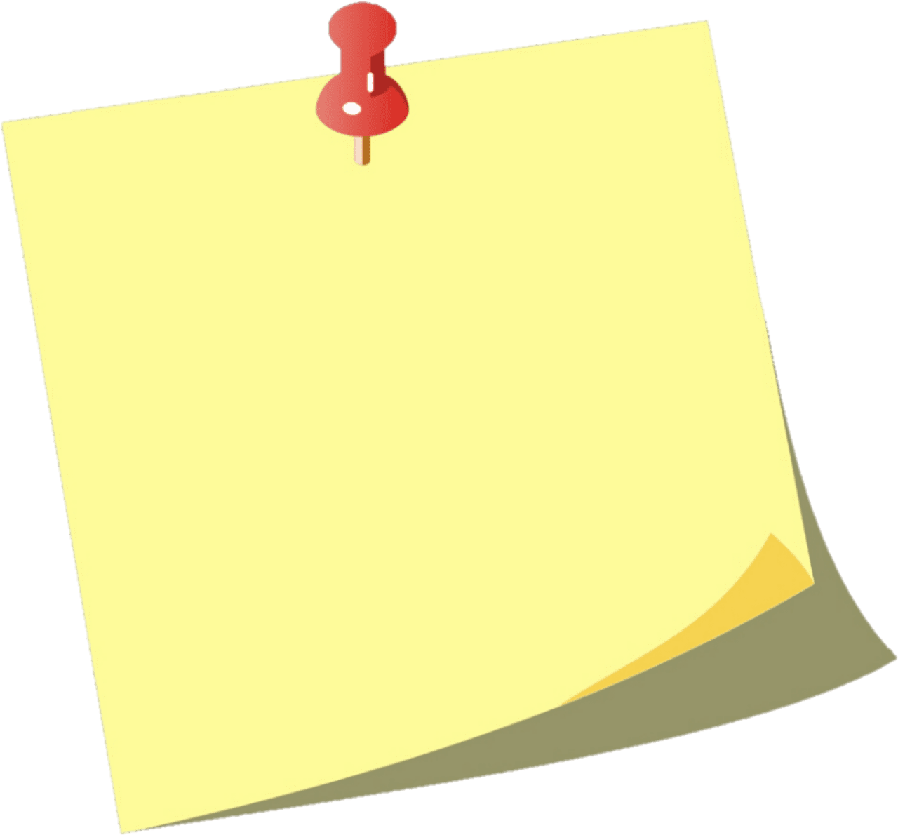 Post it note notes template background clipart