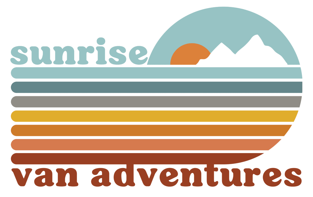 Sunrise van adventures clipart free