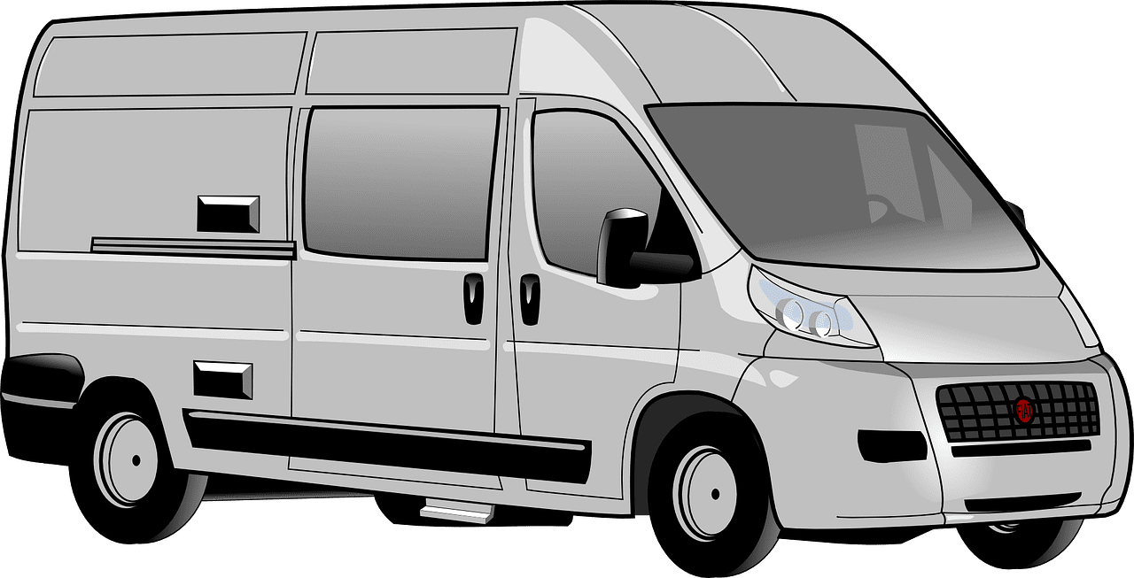 Explore van now clipart image