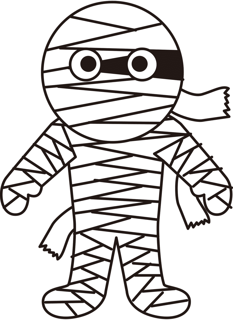 Mummy vector clipart images 3