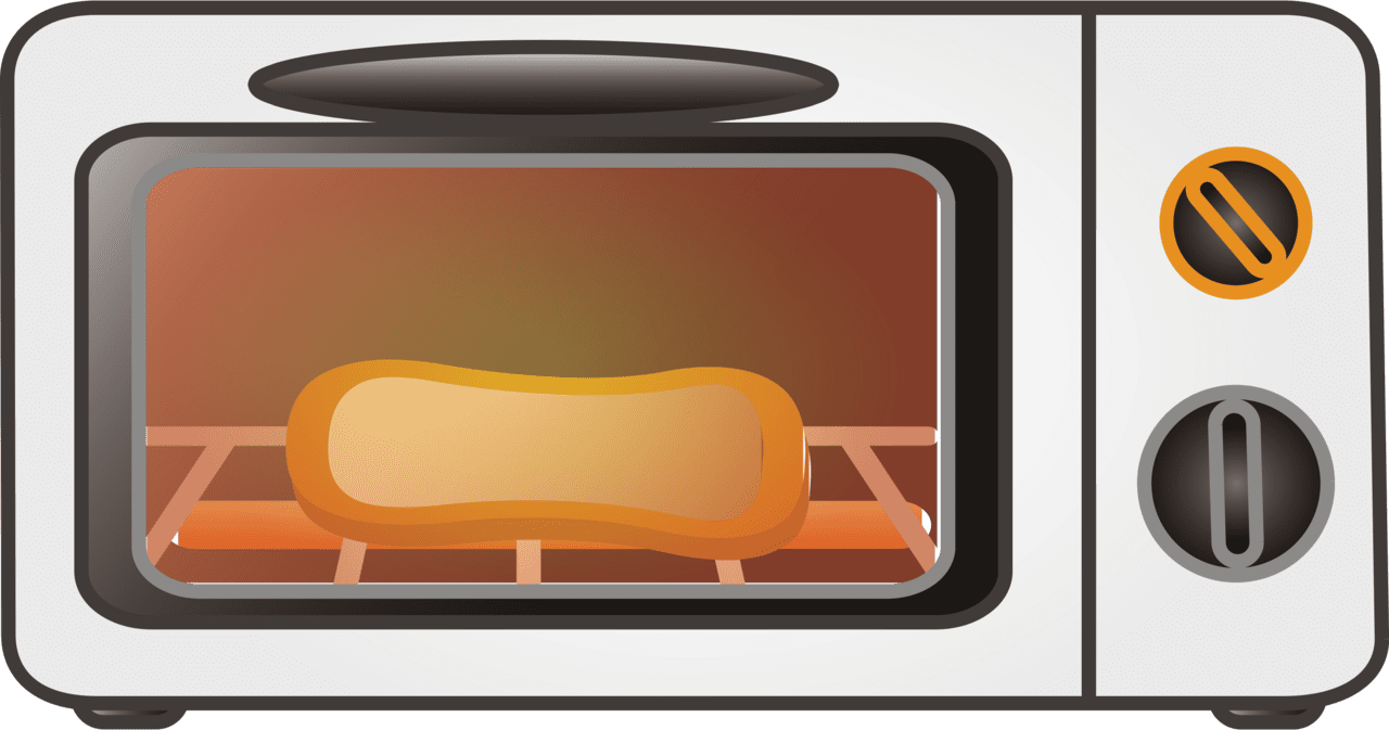 Toaster oven vector clipart images